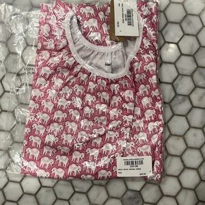 Roller Rabbit girls size 8 pink elephant dress Hathi Marina dress